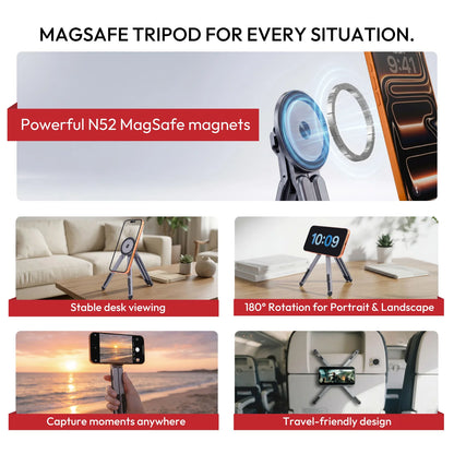 MagSpider™ 3-in-1 Stand | Foldable Magnetic Stand for Laptop, Tablet & Phone